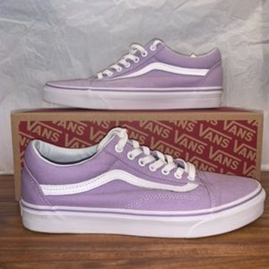 Lavender Old Skool Vans